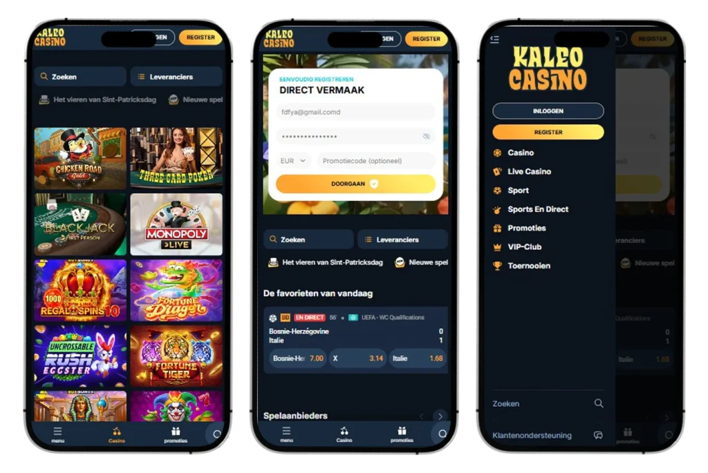 Kaleo Casino app